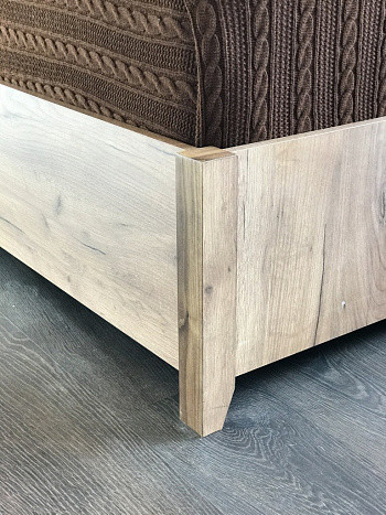 Кровать с ортопедическим основанием (дерево) Nature 307 Люкс 160х200, крафт