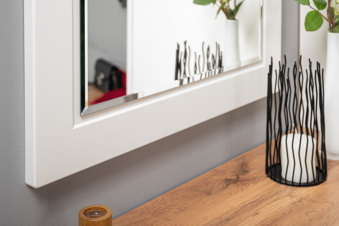 Остин Прихожая 38, белый шагрень/дуб крафт золотой