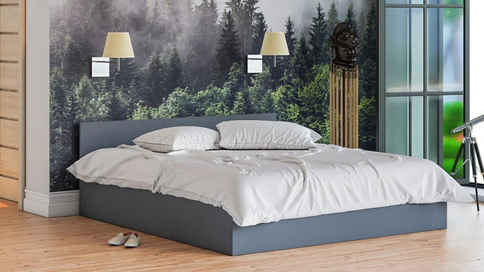 Мори Кровать 1800, графит