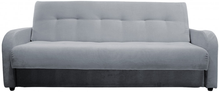 СПБ Диван-книжка ЛОНДОН серый 120 ЛЮКС  ППУ