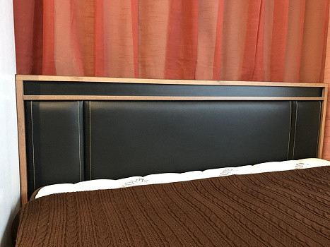 Кровать с ортопедическим основанием (дерево) Nature 308 Люкс 140х200, крафт