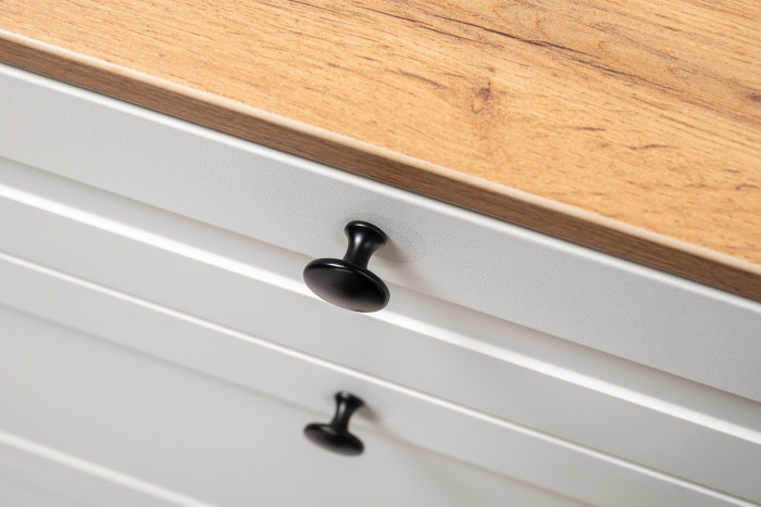 Остин Прихожая 40, белый шагрень/дуб крафт золотой