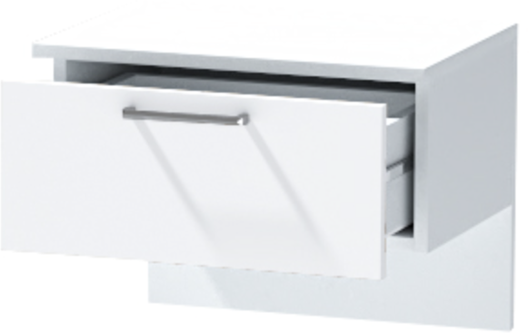 Тумба приставная "Иннэс-7", Белый