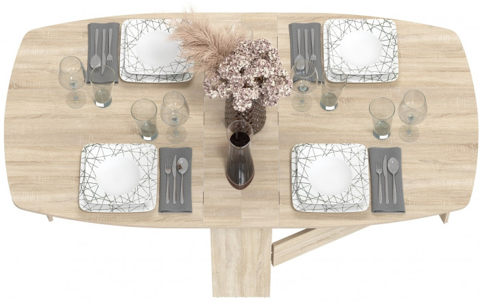 Стол-книжка 1-66дубсон, дуб сонома