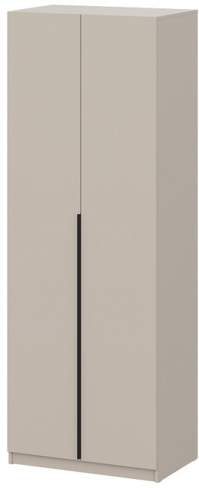 Шкаф распашной с наполнением (3 полки + 2 ящика + штанга) ШК 5 (800), Меланж