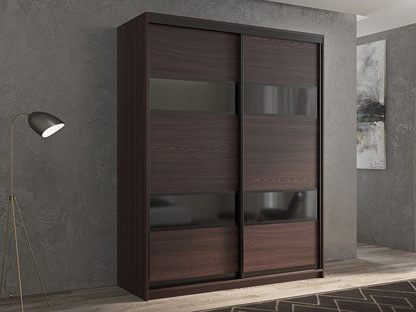 Шкаф-купе Кааппи 7 Венге 120х60х230 см