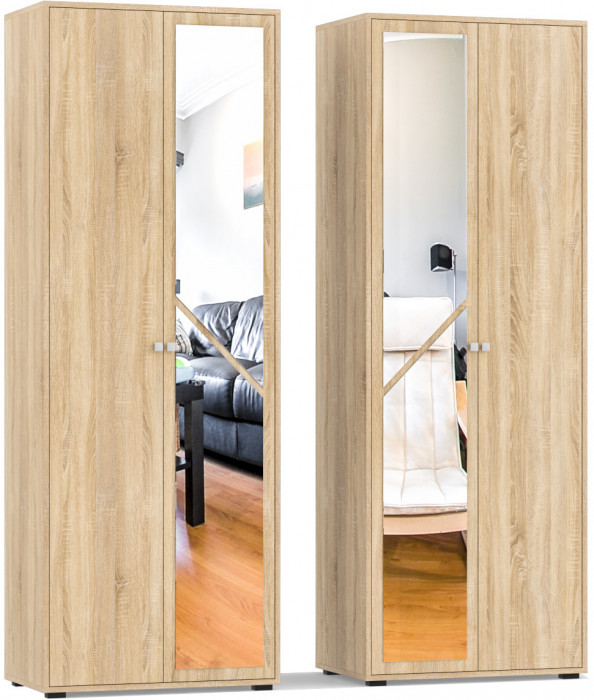 Камелия Шкаф 4-х створчатый, дуб сонома