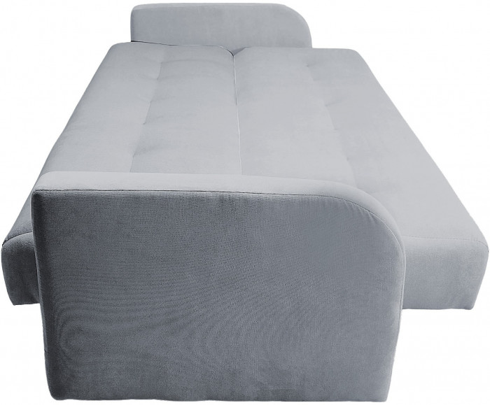 Диван-книжка ЛОНДОН серый 140 ЛЮКС ППУ