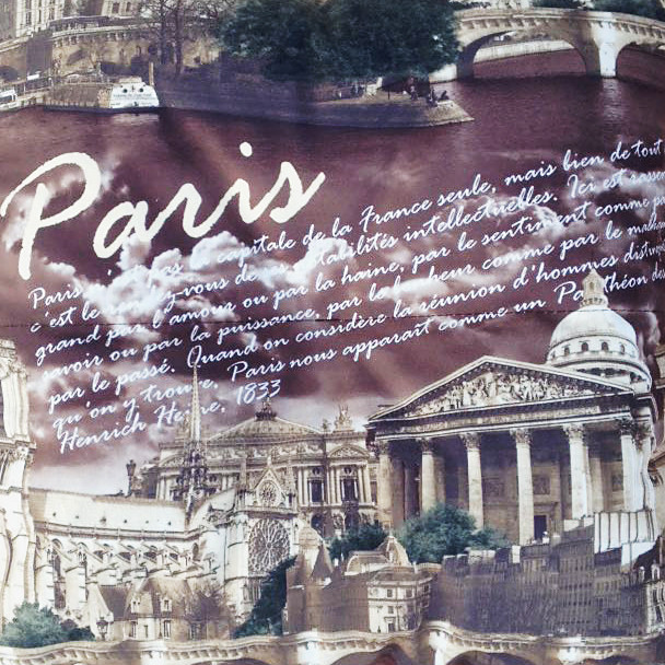 ПАРИЖ рогожка, жаккард