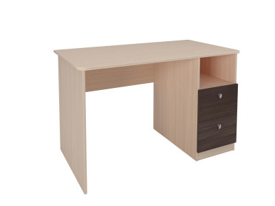 Стол письменный Дуб молочный/Дуб Шамони