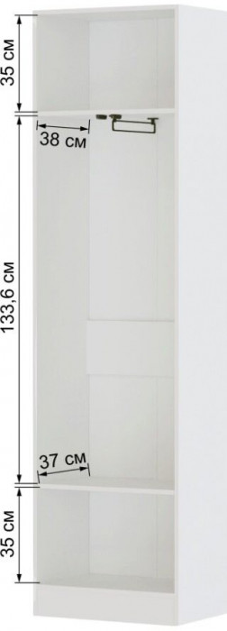 Прихожая Руэлла, композиция 2, белый