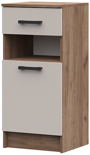 ТБ-201 Машенька ЛДСП тумба с ящ. (400*866*380) дуб крафт табачный/кашемир