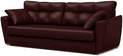 Диван  Амстердам экокожа коричневая  160 НПБ