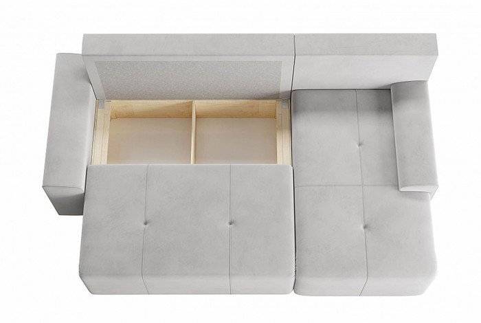 Диван угловой Альмисса Ультра Смог