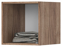 Хелен АН 01 Антресоль 400 (400х400х460) кашемир/дуб крафт табачный