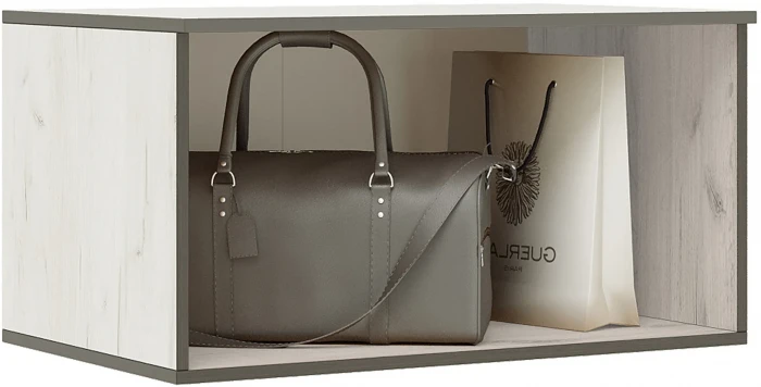 Норд Шкафы угловая композиция, Дуб крафт белый