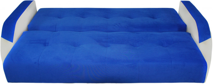 Диван-книжка Феникс, 140х190, велюр синий