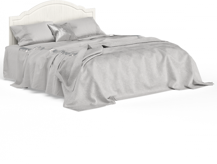 Ливерпуль Спальня № 5 Кровать 11.08ОСН + Тумба 08.146 + Полка 10.117 + Комод 10.103 + Полка 10.118