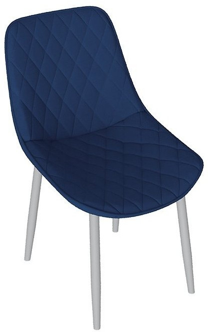 OSCAR Стул (Белый муар/Велюр L003 бежевый)