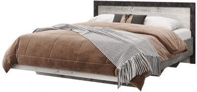 Кровать 140х200 с подъемным механизмом "Эстель" - Сосна шале/Бетон спаркс