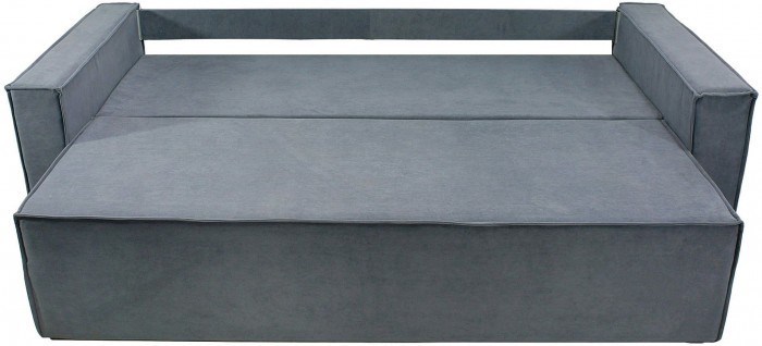 Диван-кровать раскладной еврокнижка Лофт Люкс 140 цвет серый