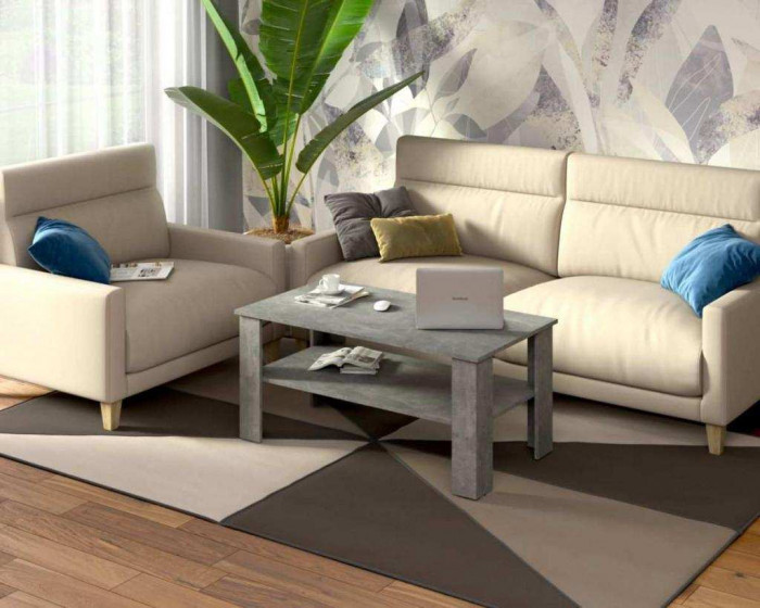 Стол журнальный СЖ-5 ателье светлое