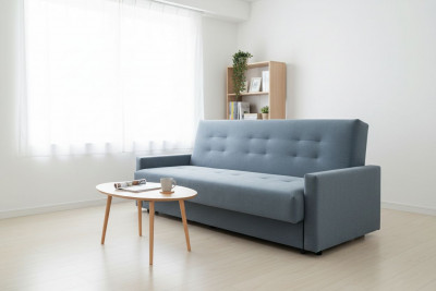 Диван-книжка Милан, 120х190, серый