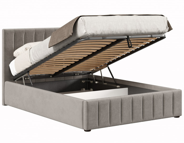 Кровать с подъёмным механизмом 1800 Верона, пепел