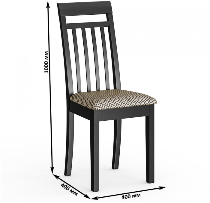 Стул Мебель--24 разборный Гольф-11, венге