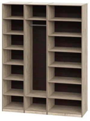 Шкаф без фасадов Этна 1.75 м. Комплект 4