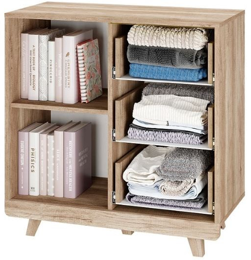 Комод "Мегаполис" КМ-12 Дуб каньон/M25 бетон графит