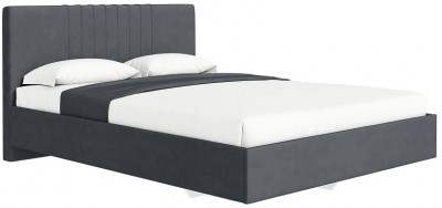 Кровать с латами Соло 180*200, Графит