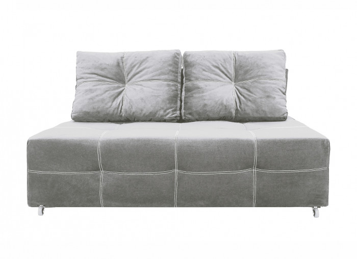 Диван аккордеон Марс Мини велюр серый 160