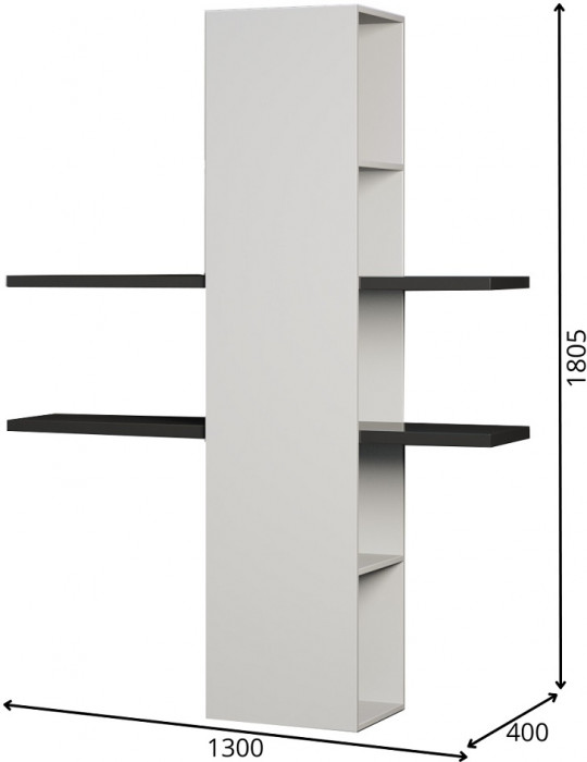 Полка навесная Альда, Сосна касцина