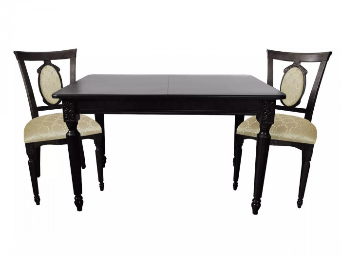 Обеденная группа СО-7/С-11 черный/бежевый