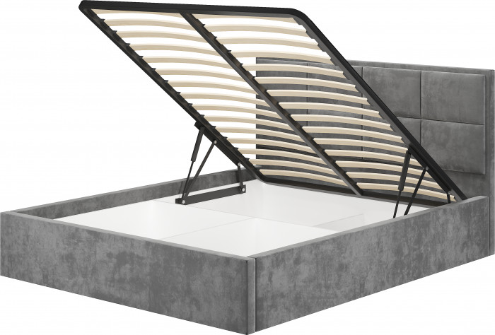 Кровать 160х200 с подъемным механизмом Линда КР-16, Хром