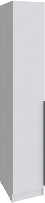 Шкаф-пенал Мадрид (0,4) с 3 ящ. внутри, Белый