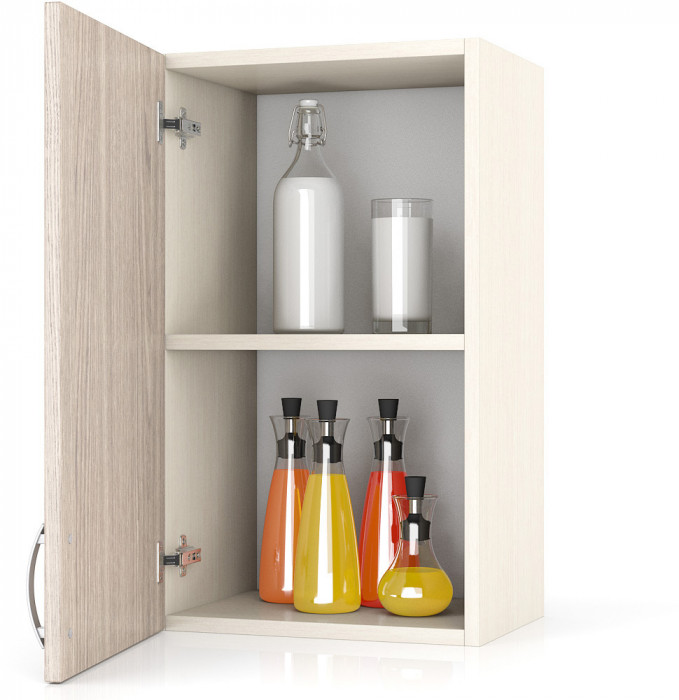 Кухня Мери ШВ400 Шкаф 40 см., дуб/ясень шимо светлый