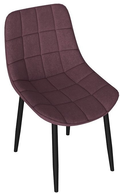 BOSTON Стул (Белый муар/Велюр V005 светло-бежевый)