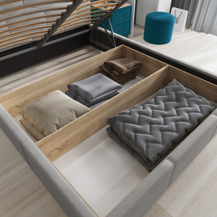 Манука Кровать интерьерная 140 пыльная роза, ПМ