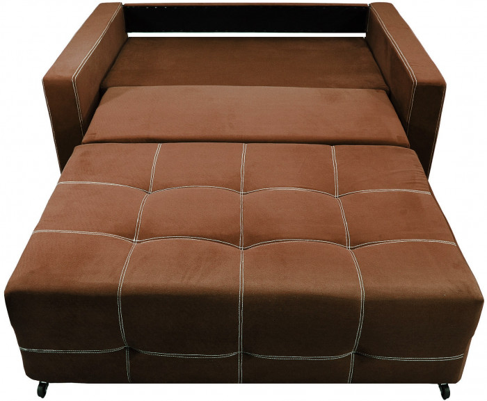 Диван аккордеон Лофт Мини 160 коричневый