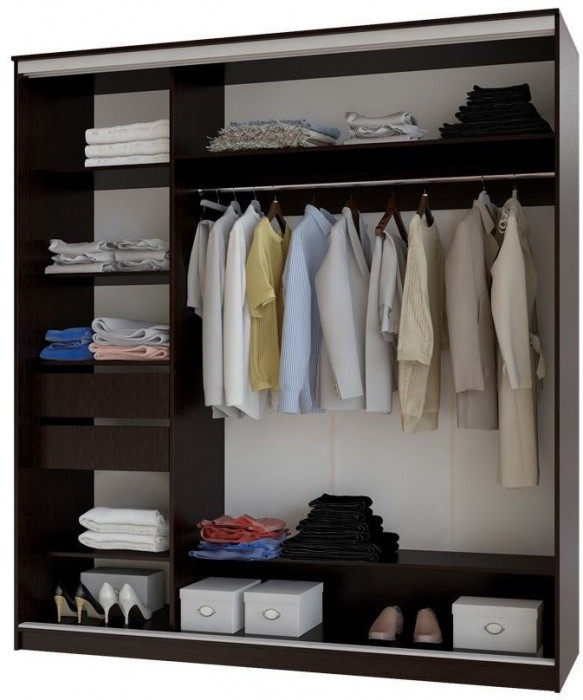 Шкаф-купе Альянс 2000, Венге, склад