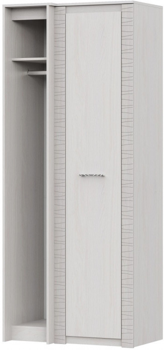 Гамма 20 Шкаф угловой (прямой) Серия №4 Ясень анкор  светлый / Сандал светлый