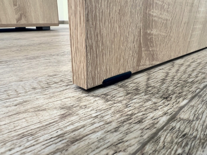 Компьютерный стол Квартет-9 (К), Дуб крафт золотой/Кашемир