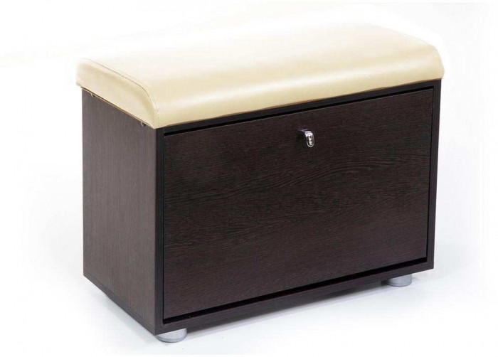 Обувница МС-1 венге/крем