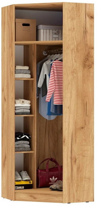 Мартина Шкаф угловой (Крафт / Графит)