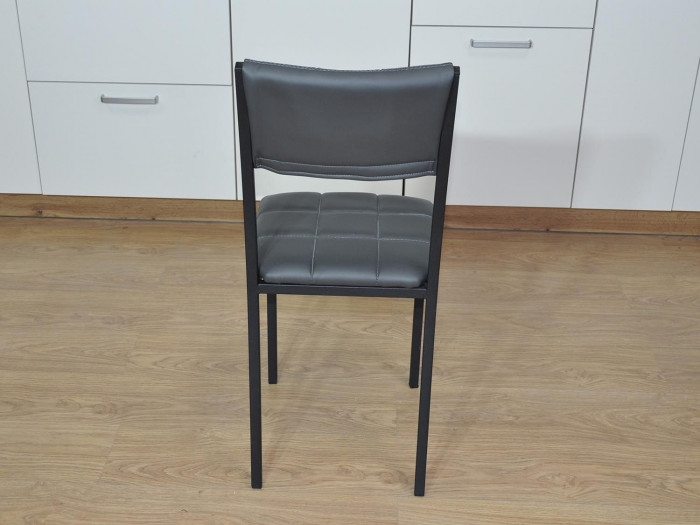 Стул Т / черный/графит