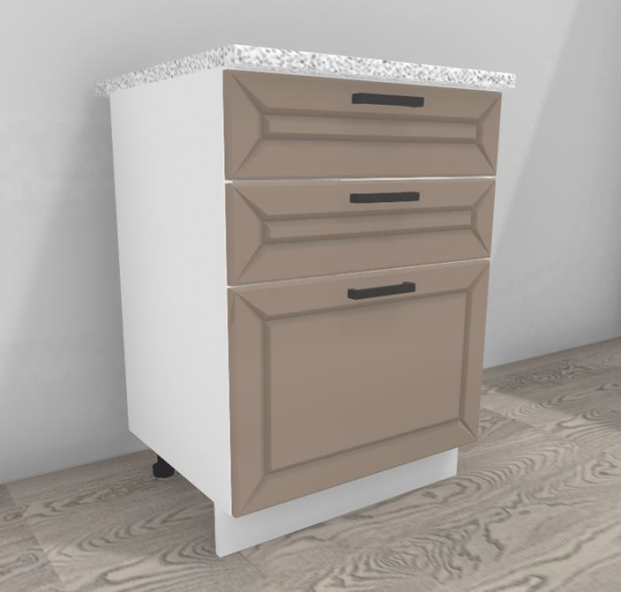 Ф-43 Альфа (ШН3Я 600) МДФ холст белый