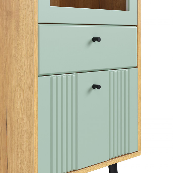 Шкаф-витрина Вега Саксония