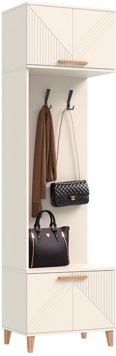 Шкаф с вешалками Ирис, Кашемир